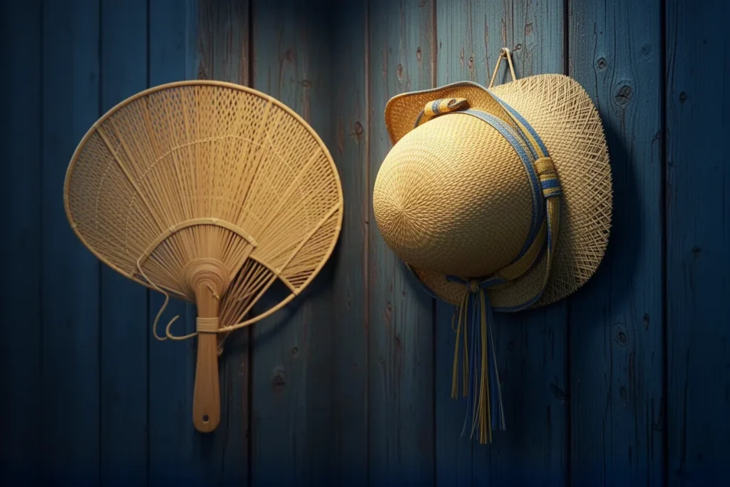 Ảnh minh hoạ nón lá treo vách cho mục hỏi đáp đá gà F8BET